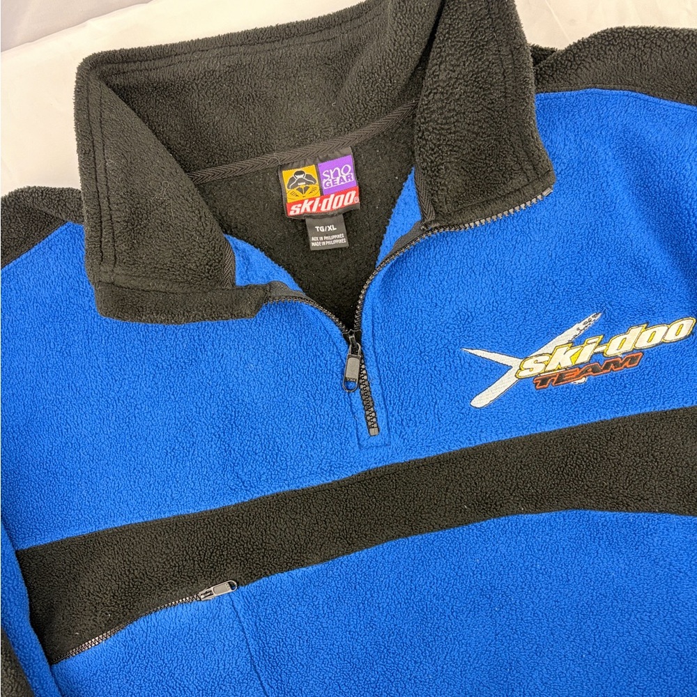 Vintage Ski Doo Quarter Zip Size XL